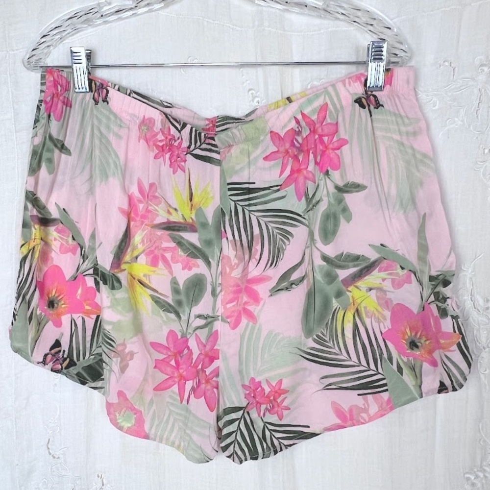 Ambrielle 100% Rayon Floral Sleepwear/Lounge Set - Picture 7 of 12